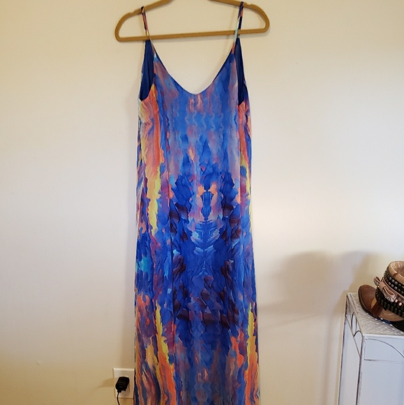 lulus watercolor dress